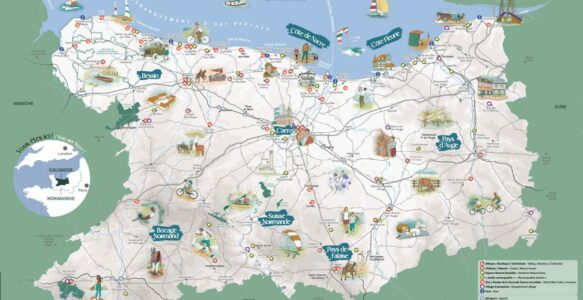 Carte Destination Calvados